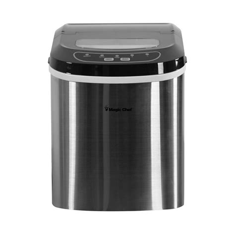 Using our logo maker is as easy as filling out a form. Magic Chef 27 lb. Portable Countertop Ice Maker in ...