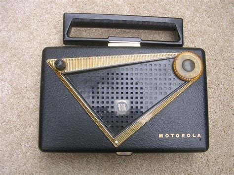 1955 Motorola Portable Tube Radio Retro Eames Priced To Sell