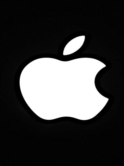Apple Logo Black Backgrounds - Wallpaper Cave