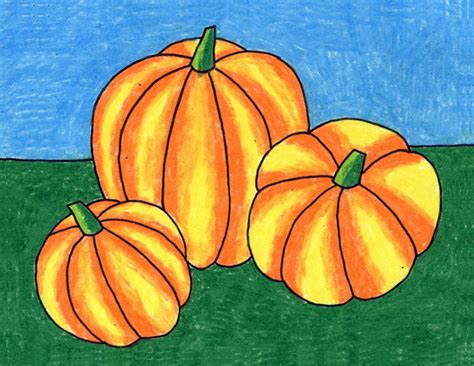 Sign up today & get started for free! How to Draw Pumpkins · Art Projects for Kids
