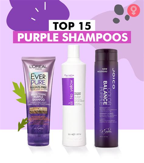 15 Best Purple Shampoos For Blonde Hair 2023