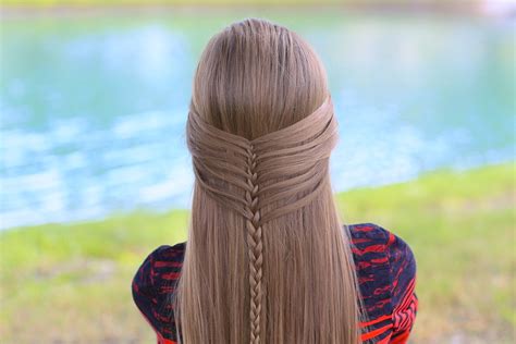 Mermaid Half Braid Hairstyles For Long Hair Cute Girls
