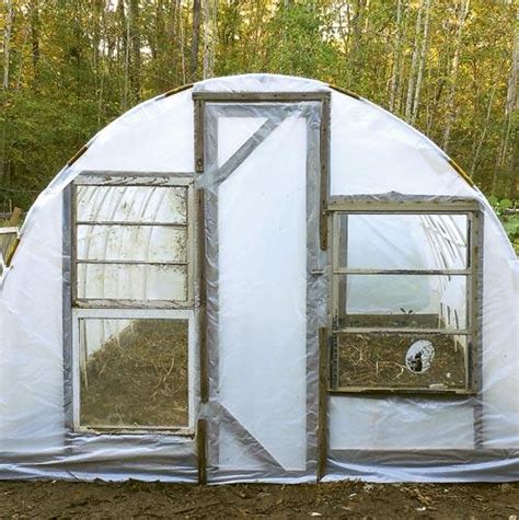 * do you plan to build that greenhouse all by yourself? Build a simple, inexpensive greenhouse By Jennifer Poindexter | Backwoods Home Magazine