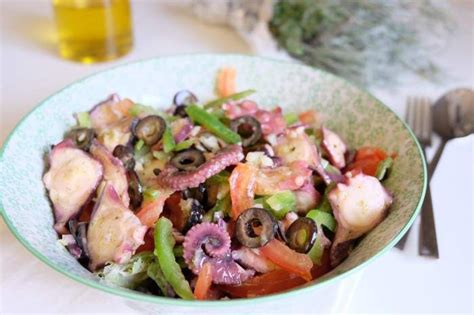 Salade de poulpe à la grecque