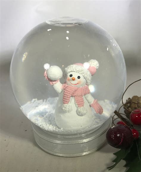 Personalized Shatterproof 4 Christmas Snow Globe