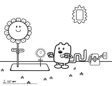 Wow Wow Wubbzy Printable Coloring Pages - Coloring Home