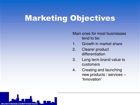 Ppt Marketing Objectives Powerpoint Presentation Free Download Id