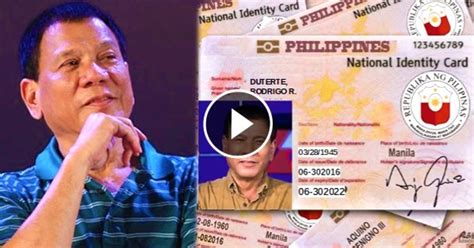 De wetgeving die dit systeem tracht te implementeren is de philippine identification system act (republiekwet nr. Duterte Soon To Implement A National ID System In The ...