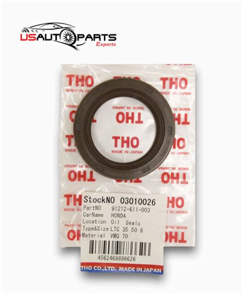 Tho Oil Seal X X Front Crankshaft Seal Replace For Honda Civic