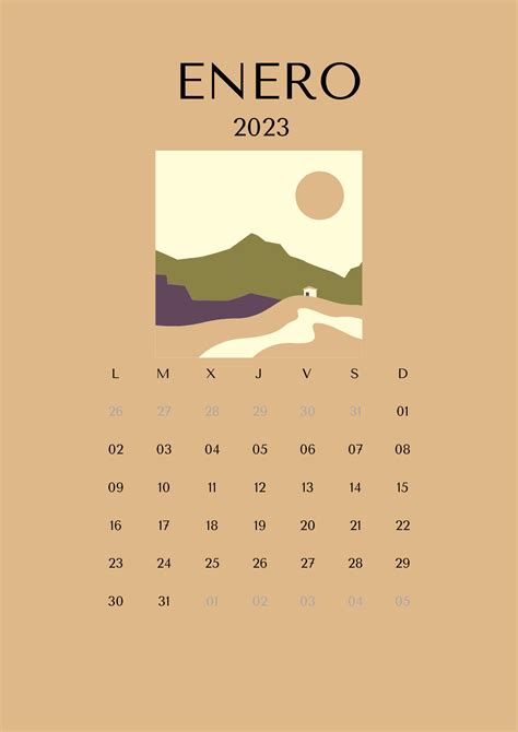 Calendario Enero 2023 In 2023
