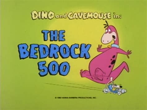 The Bedrock 500 The Flintstones Fandom