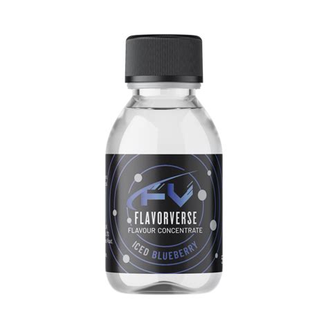 Iced Blueberry Flavour Concentrate By Flavorverse 10ml And 50ml Make