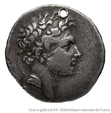 [monnaie tétradrachme argent pella ou amphipolis macédoine persée] gallica