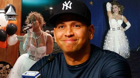Jennifer Lopez Surprised Alex Rodriguez With Her Madonna Costume For