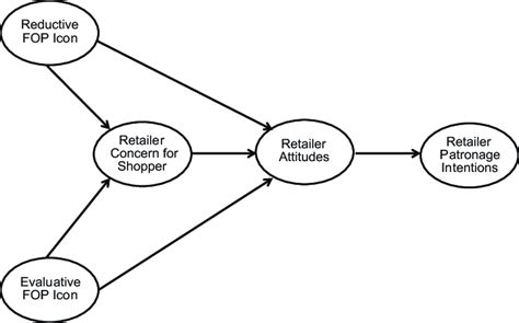 Conceptual Model Effects Of Fop Nutrition Labeling Systems On