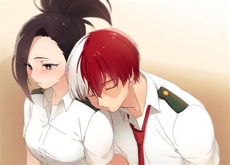 Shoto Todoroki And Momo