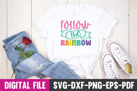 Follow The Rainbow Svg Graphic By Canartstudio · Creative Fabrica