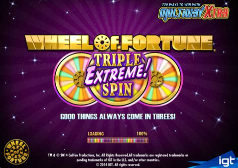 It also features triple extreme spin bonus. Wheel of Fortune Slot Free Play Wheel of Fortune Online ...
