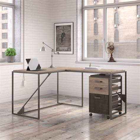Maybe you would like to learn more about one of these? Bush Furniture - Refinery 50W L Shaped Desk with 37W ...