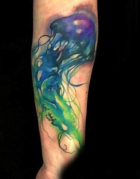 100 Jellyfish Tattoo Designs For Men Free Swimming