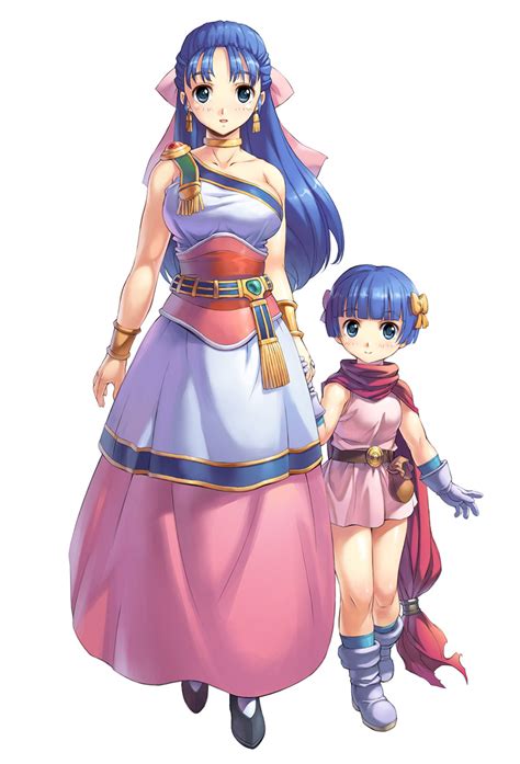 Hero S Daughter Flora And Tabitha Dragon Quest And More Drawn By Uchiu Kazuma Danbooru