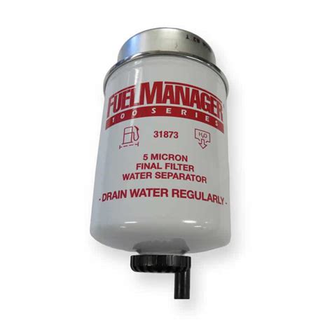 5 Micron Fuel Manager Secondary Final Fuel Filter Replacement