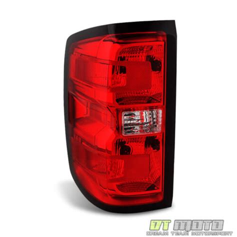 Replacement Driver Side 2014 2018 Chevy Silverado 1500 Tail Light