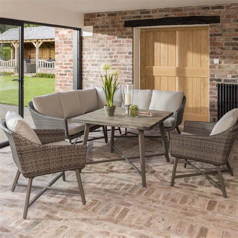 Small patio furniture is perfect for condo, townhome or city dwellers. Kettler LaMode Corner Set - (0296820-3009C) - Garden ...