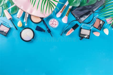 Professional Makeup Cosmetic Set Stock Image Image Of Collection
