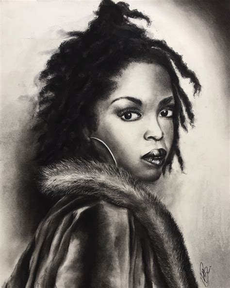 Noels Art — Ms Lauryn Hill Charcoal