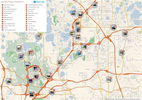 Orlando Cities Map And Travel Information Download Free Orlando