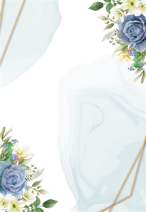 Royal Blue Wedding Background