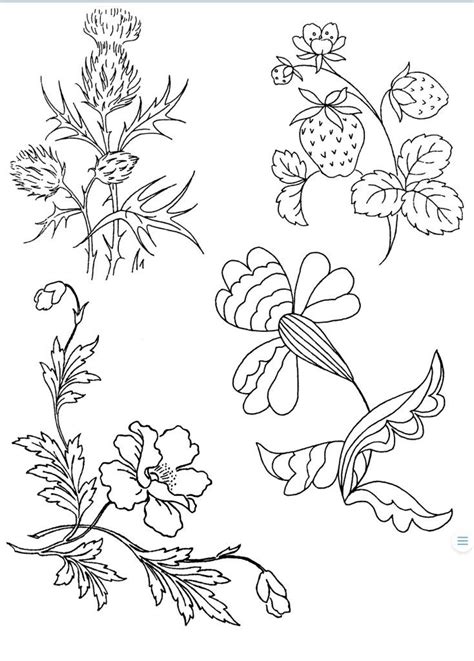 You get to try out on different embroidery styles for this piece. Embroidery Patterns, Free PDF, Lots of Patterns! | Hand ...