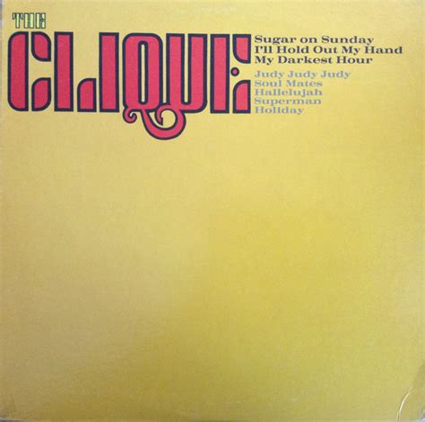 The Clique The Clique 1969 Monarch Pressing Vinyl Discogs