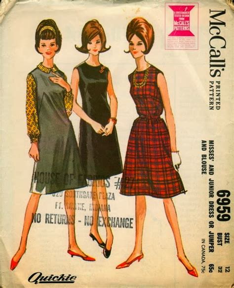 Sewing The 60s Dressing The Decade 1963