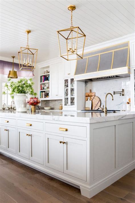 Refresh Your Kitchen With Brass Accents