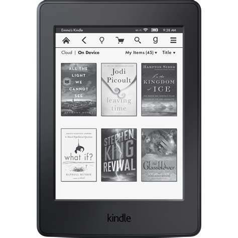 117 x 169 x 9.1 mm, weight: Kindle Paperwhite 6" eReader B00OQVZDJM B&H Photo Video