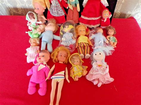 lot of 17 vintage small dolls ebay