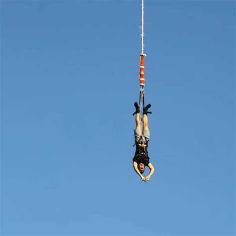 Naked Bungee Jump Stock Photo Tezzstock