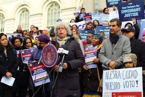Non Citizens Rally To Get Voting Rights In New York City