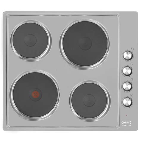 Defy 4 Plate Solid Hob Stainless Steel Bargains