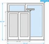 Sliding Patio Doors Standard Sizes Pictures