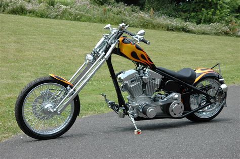 Springer front ends for harley davidson motorcycles and other models. DNA 6" Over Chrome Springer Front End Kit Harley Sportster ...