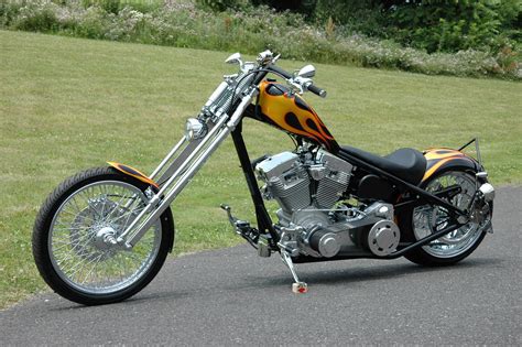 This springer front end is perfect for giving your bike an old time look. DNA 6" Over Chrome Springer Front End Kit Harley Sportster ...