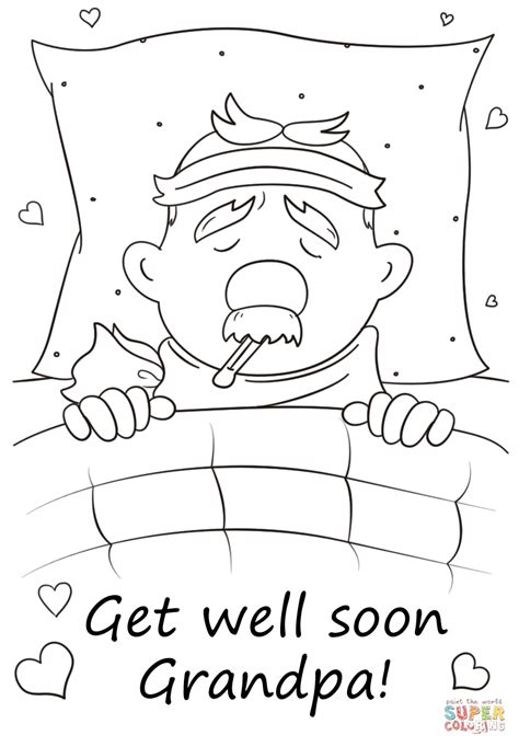 Get Well Soon Coloring Pages at GetColorings.com | Free printable