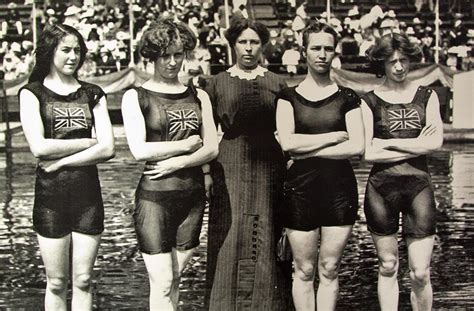 team gb women s swimming olympic games london 1908 a photo on flickriver