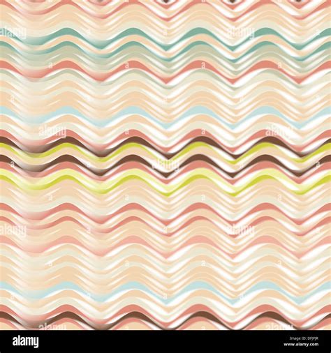 New Abstract Wallpaper With Colorful Waves Can Use Like Retro Fashion