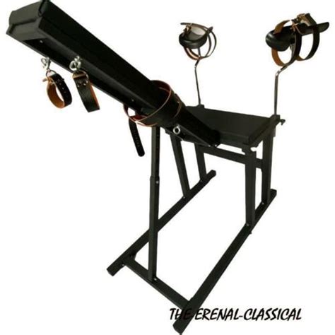 Punishment Chair Handcuffs Ankle Cuffs Training Sex Position Punishment Tool Ebay