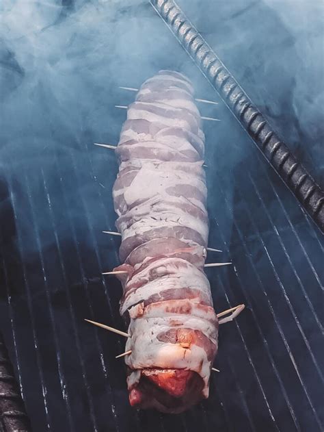 Easy Smoked Bacon Wrapped Pork Tenderloin Girl Carnivore