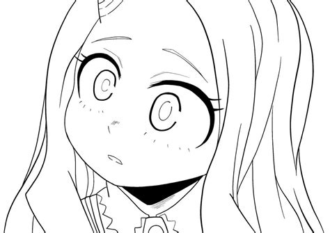 Eri 2 Coloring Page Anime Coloring Pages